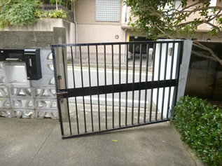 リフォーム前の外構